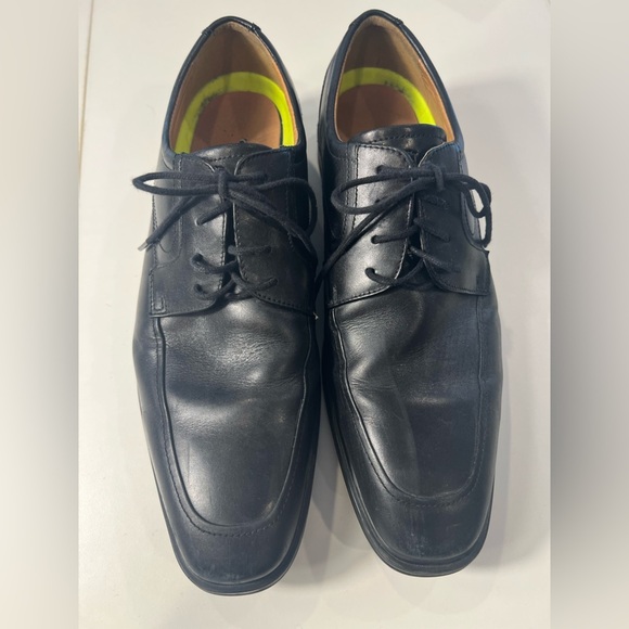 Florsheim Pinnacle Comfort Leather Apron Toe 10M Black Leather Oxfords main image 11